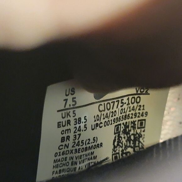 New Women's Nike Superrep Cycle Bike Riding Shoes White CJ0775-100 - W 7.5 - Picture 10 of 10